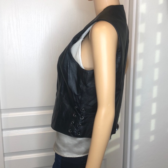 Wilson’s Leather Maxima Leather Vest. - Picture 6 of 13